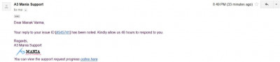Kindly Allow us 48 Hours to respond.