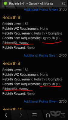 SameRb items for rb 8 and 9?