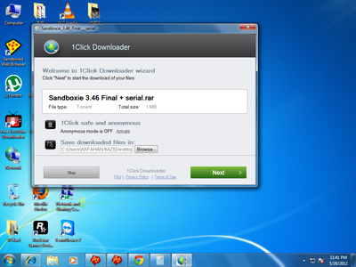 Sandboxie crack error 1