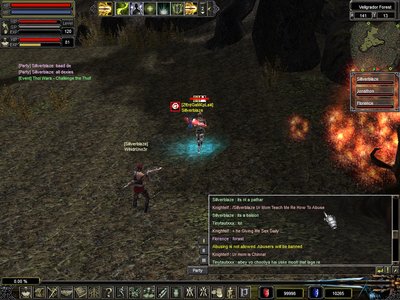 Knightelf abusing 1st time..
